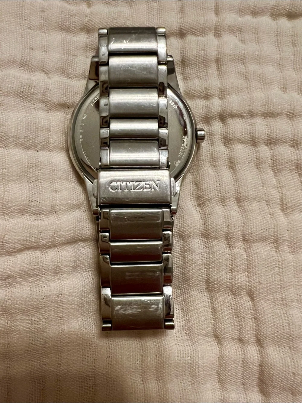 Citizen Axiom Eco-Drive silver watch